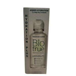 Bausch + Lomb Biotrue Hydration Plus Multi-Purpose Solution 4 FL. OZ / 118mL NWB